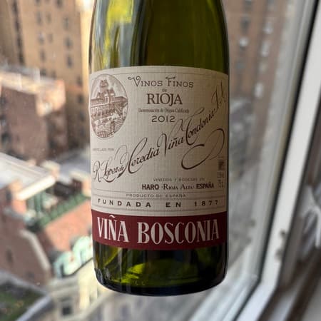 Viña Bosconia Reserva Rioja Tempranillo Blend